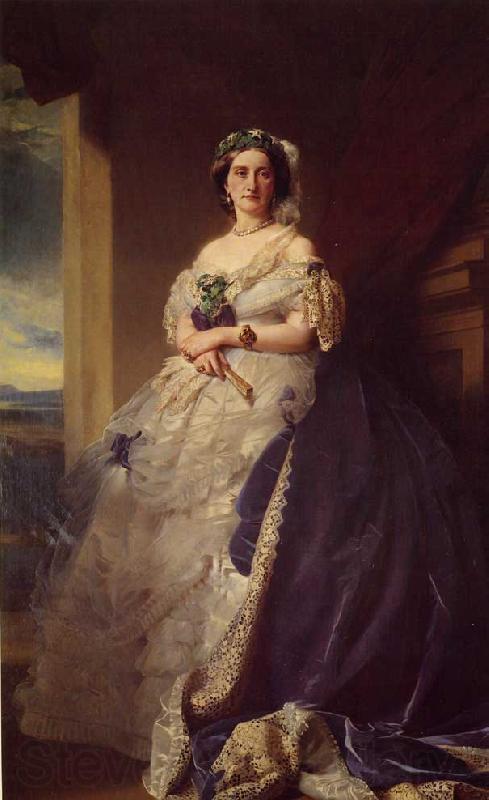 Franz Xaver Winterhalter Julia Louisa Bosville, Lady Middleton Norge oil painting art